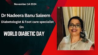 Diabetic day special series with Doctor Nadeera diabetesawareness [upl. by Hakvir19]