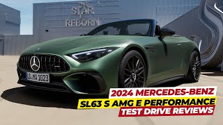 2024 MercedesBenz SL63 S AMG E Performance Review Price and Specification [upl. by Shuman146]