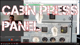 Airbus A320 Cockpit Tour 25  Cabin Pressurization Panel What do all those buttons do [upl. by Sivlek]