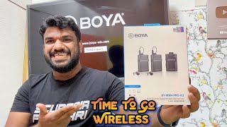 I Upgraded My Mic Time For Wireless Boya By WM4 Pro K2 [upl. by Bartolomeo]