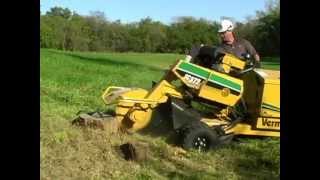 SC372 Stump Cutter View 2 Vermeer Tree Care Equipment [upl. by Ratcliff324]