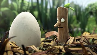 The Stick Man Is Lost And Helps Some Baby Birds  Gruffalo World  WildBrain Zoo [upl. by Etyak130]