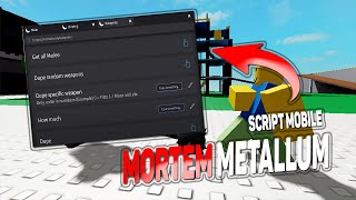 Mortem Metallum script mobile – Get all melee Dupe weapons [upl. by Vitalis]