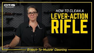 Gun Cleaning Basics How to Clean a Lever Action Rifle [upl. by Lauryn]