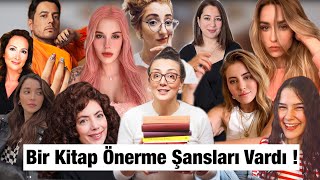 INFLUENCERLARA SORDUM Bir Kitap Önerme Şansın Olsa Ne Önerirdin [upl. by Niac]