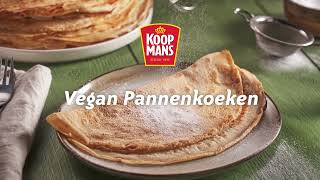 Vegan Pannenkoeken Bakken  Koopmans [upl. by Annotahs]