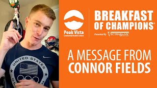 A Message from BMX Gold Medalist Connor Fields  Breakfast of Champions­® 2023 [upl. by Nicolea984]