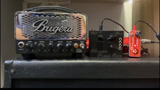 Bugera T5  M’amps power tube 100W  Mooer Baby Bomb 30 comparativo desonoridade [upl. by Airdnazxela155]