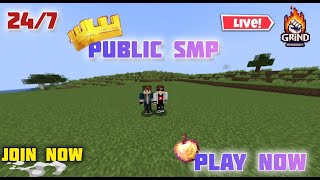 My lifesteal smp java  bedrock 247 online server join now [upl. by Ydnab]