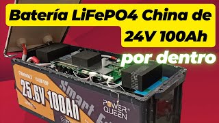 Batería LiFePO4 China de 24V 100Ah por dentro [upl. by Cottrell684]