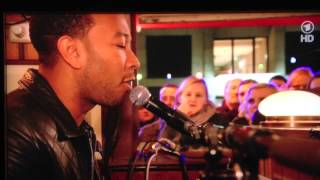 John Legend performs All Of Me Live on TV HQ AUDIO 07Dec2013 [upl. by Novyar]