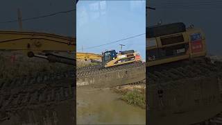 Big Excavator work  Bulldozer baba  jcb video  Excavator besar حفارات tractor video  crane video [upl. by Starlene]