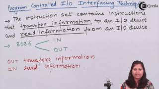 IO Interfacing Techniques in 8086 Microprocessor [upl. by Otrebile]