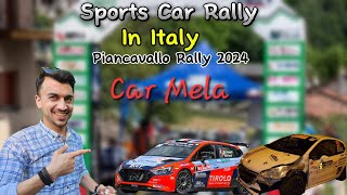 Sports Car Rally In italy  Piancavallo Rally 2024  Sports Car Mela  Italy rally pakwheel 4K HD [upl. by Blanca]