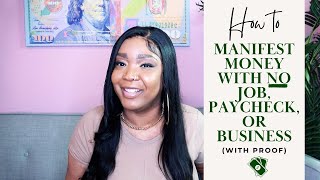 How to Manifest Money with NO Job Paycheck OR Business  Law of Assumption [upl. by Beaulieu77]