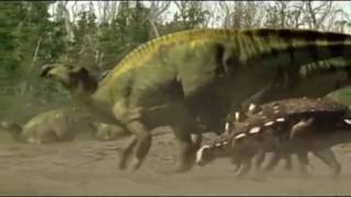 Walking with Dinosaurs  Iguanodon Herd and Utahraptor [upl. by Aivlis]