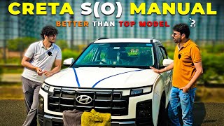 Is Creta SO Better than top model  Creta 2024 Petrol Manual Ownership Review  Petrol Mileage [upl. by Atyekram]