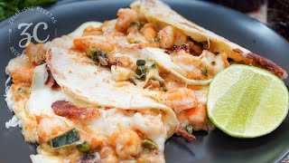 Tacos Gobernador  Tacos de camaron 🍤 deliciosos 🤤  Receta completa en mi canal 😊 [upl. by Smallman]