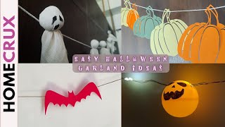 Easy Halloween Garland Ideas to Make in 2024  Under 15 Crafts [upl. by Eisyak942]