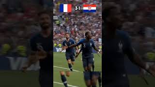 🇨🇵 France  Croatie 🇭🇷 • World Cup Final 🏆😍 [upl. by Kared]