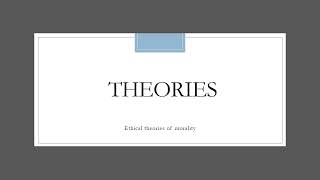 Ethical Theories of Morality [upl. by Anastasie]