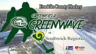 Greenwave Hockey vs Southwick [upl. by Santiago]