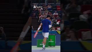 One Of The Best Tennis Opening Points EVER [upl. by Rana]