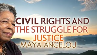 Maya Angelous Legacy A Journey Through Civil Rights amp Resilience  Motivational Speech [upl. by Yahsram]