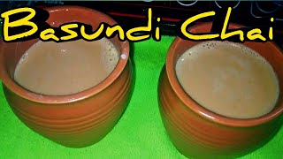 Basundi Chai  Easy Chai Recipe [upl. by Yttocs597]