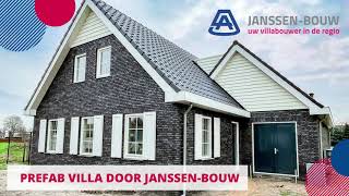 Prefab villa in Made  JanssenBouw [upl. by Hite831]