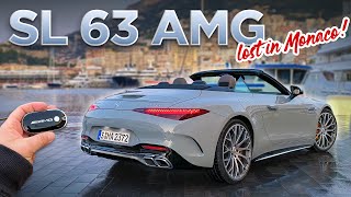 NEW Mercedes SL 63 AMG 585 hp  POV drive amp walkaround [upl. by Fu]