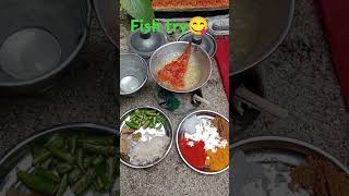 Fish fry yummy 😋😋food cookingshorts shortsvideo viralshort [upl. by Aicnarf]