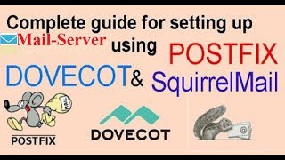 Mail Server In CentOS 7 with Postfix Dovecot amp Squirrel Mail [upl. by Ecnarret]