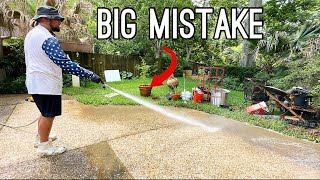 3 Rookie Pressure Washing Mistakes Dont Do This [upl. by Leoine91]