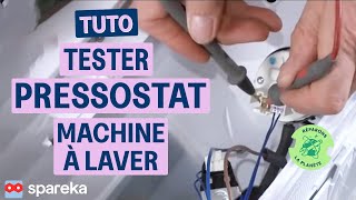 Comment tester le pressostat dune machine à laver [upl. by Mcferren256]