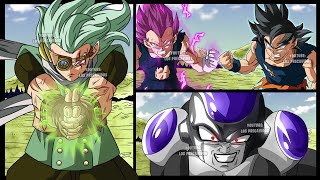 LA SAGA de GRANOLA RESUMEN COMPLETO  20 CAPÍTULOS  DRAGON BALL SUPER MANGA 67 al 87 DBS [upl. by Nnalyrehs]