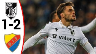 Djurgården vs Vitória SC 12 All Goals and Extended Highlights [upl. by Soinski]