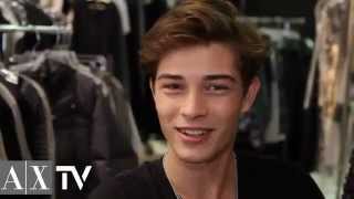 Francisco Lachowski Armani Exchange Interview  Holiday 2011 [upl. by Ridley]