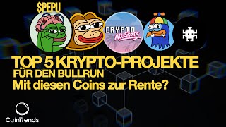 TOP 5 PresaleKRYPTO FÜR DEN BULLRUN  So bist du gewappnet für den KryptoMarkt [upl. by Hintze]