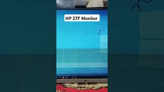 HP borderless 27F monitor Panel Problem [upl. by Nikola]