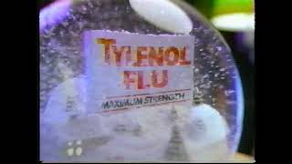 Tylenol Flu quotSnow Globequot Commercial 1998 [upl. by Ttej]