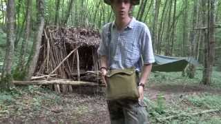 Bushcraft Haversack  US mk VII 1942 Original Indiana Jones bag [upl. by Garihc544]