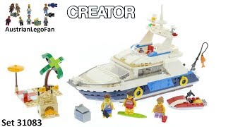 Lego Creator 31083 Cruising Adventures Speed Build [upl. by Ayhay486]