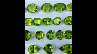 189 Carats Natural 29 Pieces Green Peridot Gemstones from Supat Mine Pakistan [upl. by Ahnavas203]