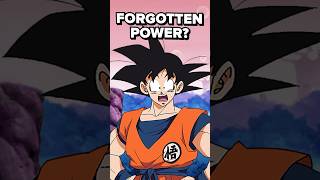 Goku’s FORGOTTEN Power [upl. by Ennaylil]