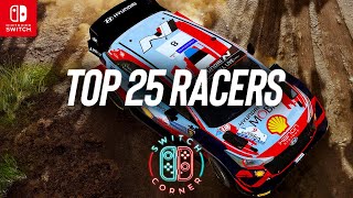 Top 25 Best Racing Games on Nintendo Switch No Kart Racers ALLOWED [upl. by Ynolem]