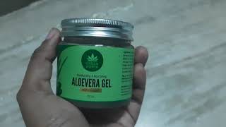 Green worth Aloevera gel  review in telugu11 [upl. by Yaakov]