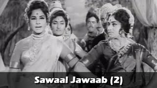 Sawaal Jawaab Part 2  Arun Sarnaik Jayshree Gadkar  Gan Gaulan Movie [upl. by Patience]