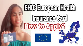 HOW TO APPLY FOR EHIC  EUROPEAN HEALTH INSURANCE CARD  WHAT IS EHIC [upl. by Monahan]