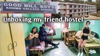 Unboxing kohima college boys hostel  Nagaland YouTuber [upl. by Abbe]